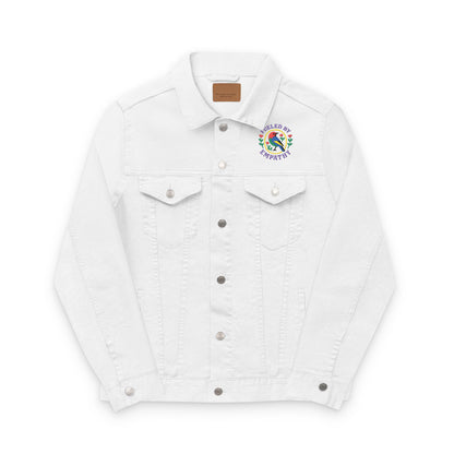 Embroidered Unisex Denim Jacket - Express Yourself with Unique Stitching, Casual Streetwear, Summer Festivals, Gifts for Trendsetters, [...]