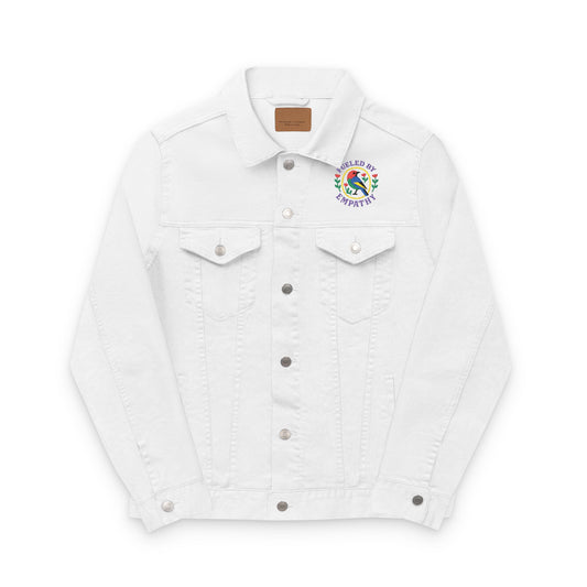Embroidered Unisex Denim Jacket - Express Yourself with Unique Stitching, Casual Streetwear, Summer Festivals, Gifts for Trendsetters, [...]