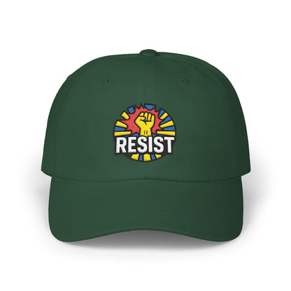 Anti Trump Hat Embroidered Resist Hat Cap, Classic Dad Hat, Unisex Cap for Activists, Casual Wear, Gift for Fathers Day