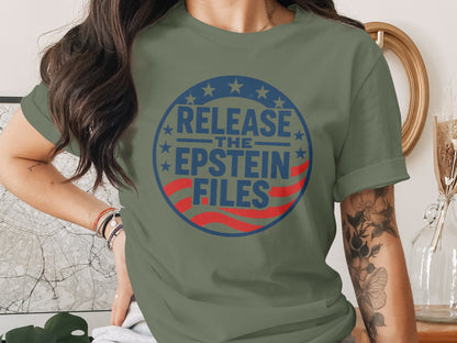 Release The Epstein Files Graphic T-shirt product