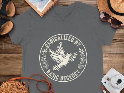 Radicalized By Basic Decency Graphic Tee