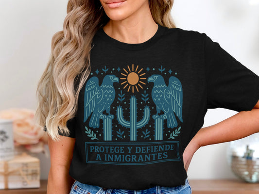 Protect and Defend Immigrants Graphic T-Shirt product