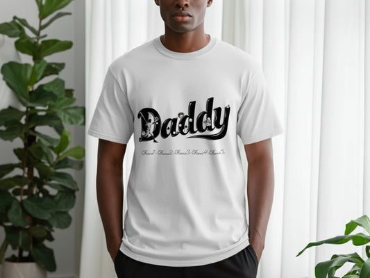 Daddy Themed Bold Design T-shirt Product