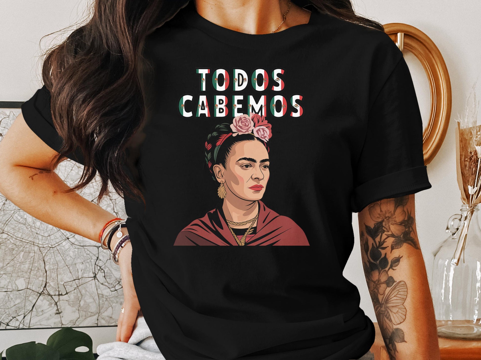 Stylish Mexican Icon Graphic Tee shirt product type
