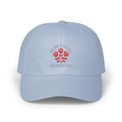 No One Is Illegal On Stolen Land Hat product type