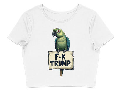 Parrot Holding Sign F K Trump Graphic T-shirt product