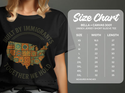 Built By Immigrants Together We Hold t-shirt product