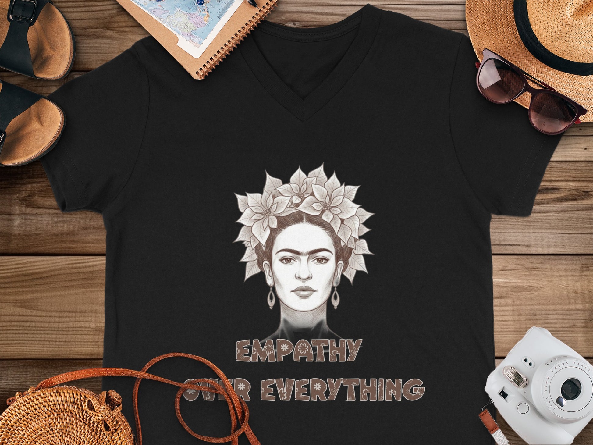Empathy Over Everything Graphic Printed T-Shirt