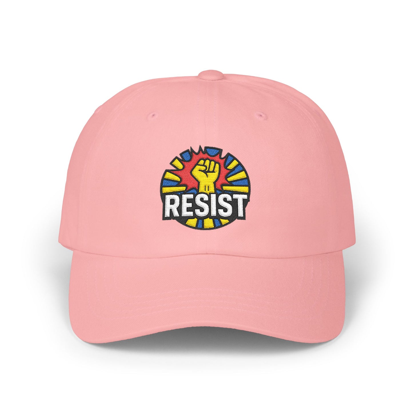 Anti Trump Hat Embroidered Resist Hat Cap, Classic Dad Hat, Unisex Cap for Activists, Casual Wear, Gift for Fathers Day