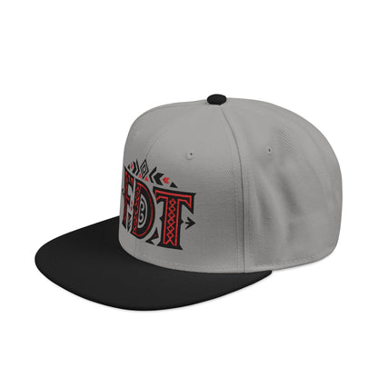 FDT Chinga Tu MAGA Embroidered Snapback Cap, Stylish Adjustable Hat, Gift for Dads, Streetwear Accessory, Trendy Headwear for All Occasions