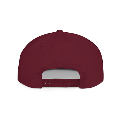 Frida Kahlo-Inspired Flat Bill Snapback Hat | LGBTQ+ Pride Apparel, Statement Cap, Fashion Accessory, Gift for Activists, Casual Wear