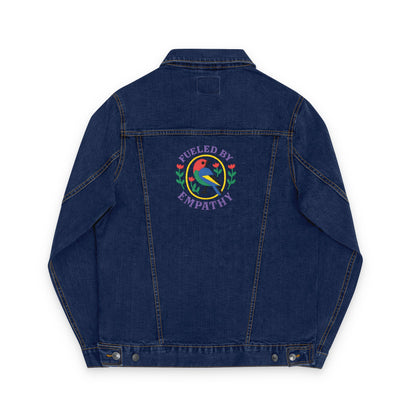 Embroidered Unisex Denim Jacket - Express Yourself with Unique Stitching, Casual Streetwear, Summer Festivals, Gifts for Trendsetters, [...]