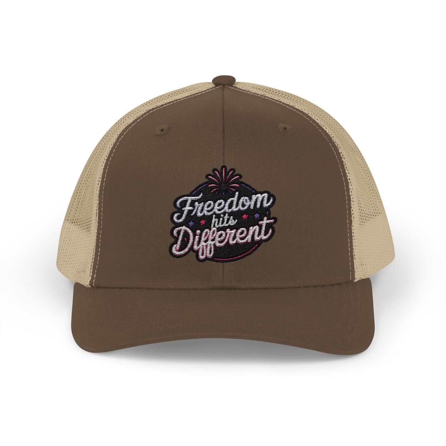 Freedom Hits Different Snapback Trucker Cap - Stylish Sportswear for Summer Activities