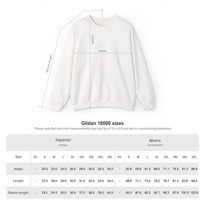Artistic Graphic Crewneck Sweatshirt - Bold Design for Creative Souls