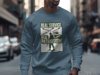 Real Service Real Patriotism Sweatshirt product