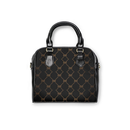 FDT Subtle Monogram Shoulder Handbag Anti Trump Designer Patterned Tote for Everyday Chic