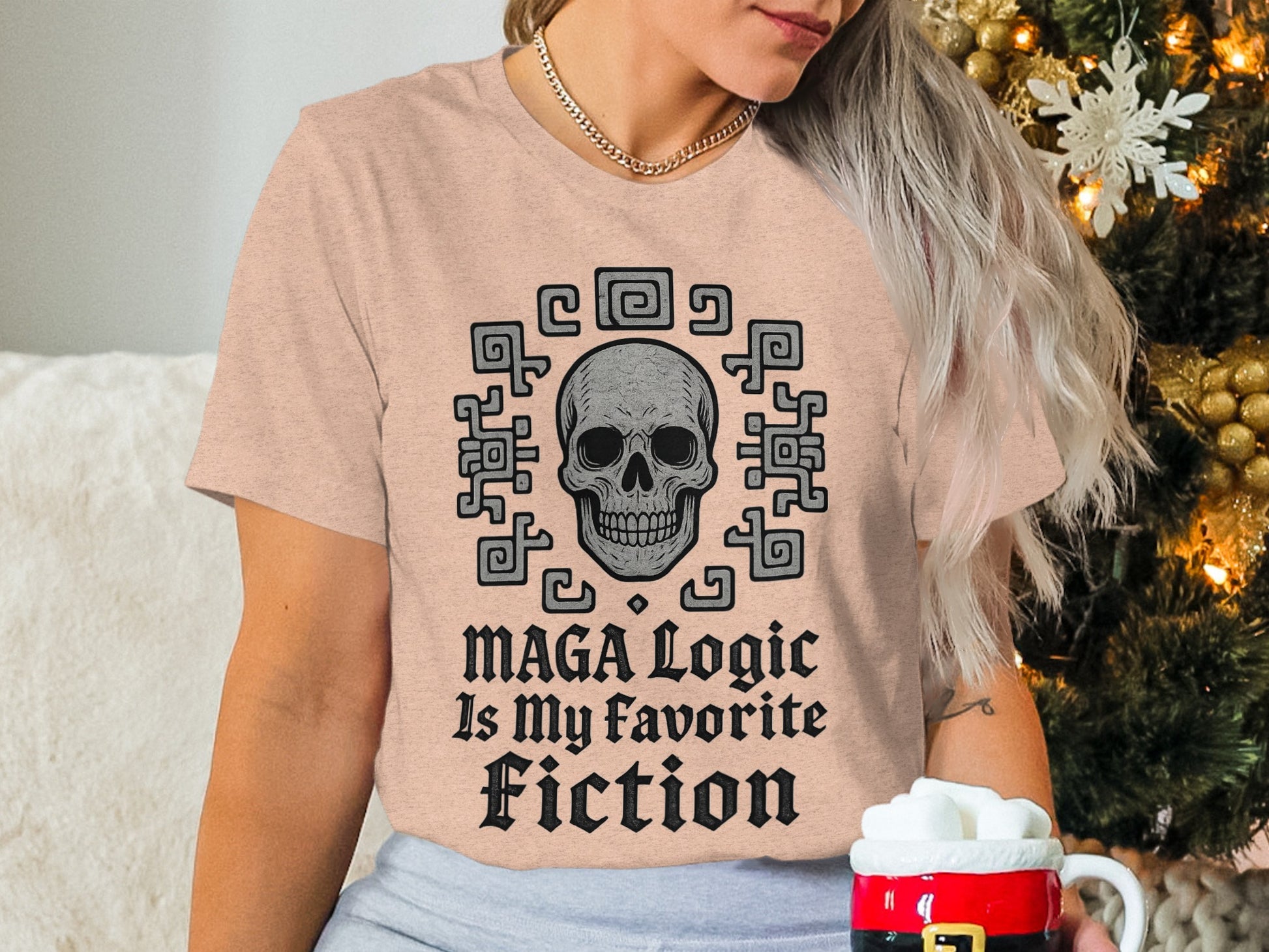 MAGA Logic Is My Favorite Fiction Graphic Tee