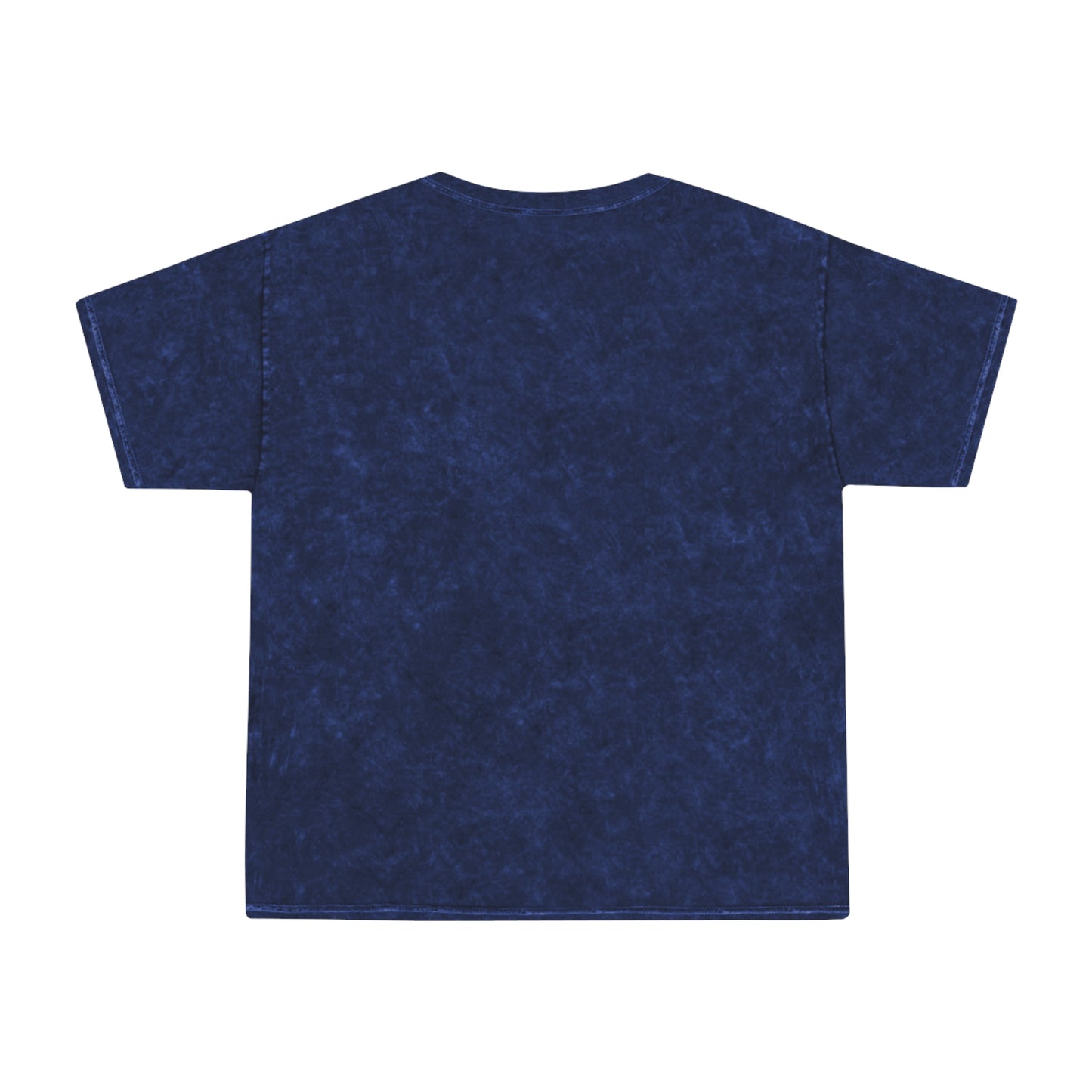 Anti Trump FDT Mineral Wash Tee USA Made  — Vintage Gold Fleur-de-Lis Crest "FDT" Graphic