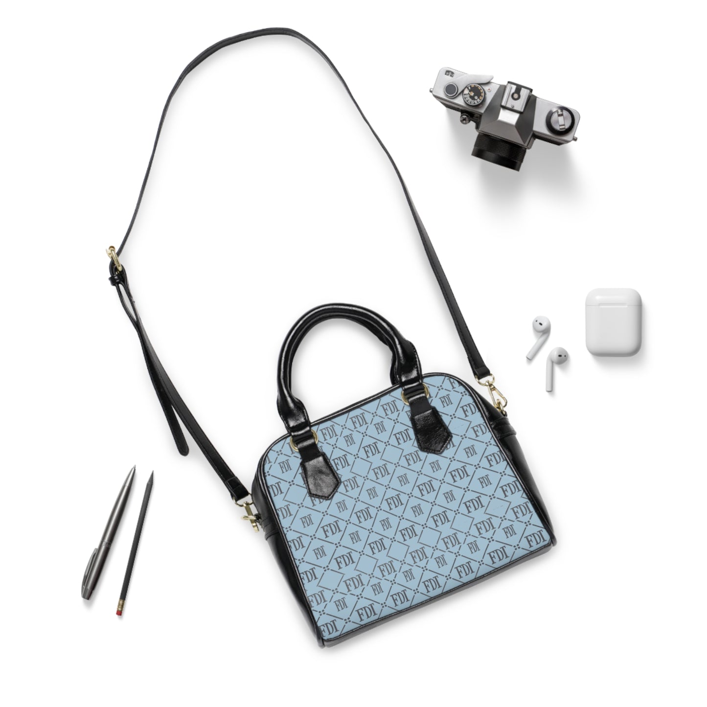 FDT Purse Woke Anti Trump Liberal Purse |Monogram Shoulder Handbag — Elegant Patterned Satchel Purse