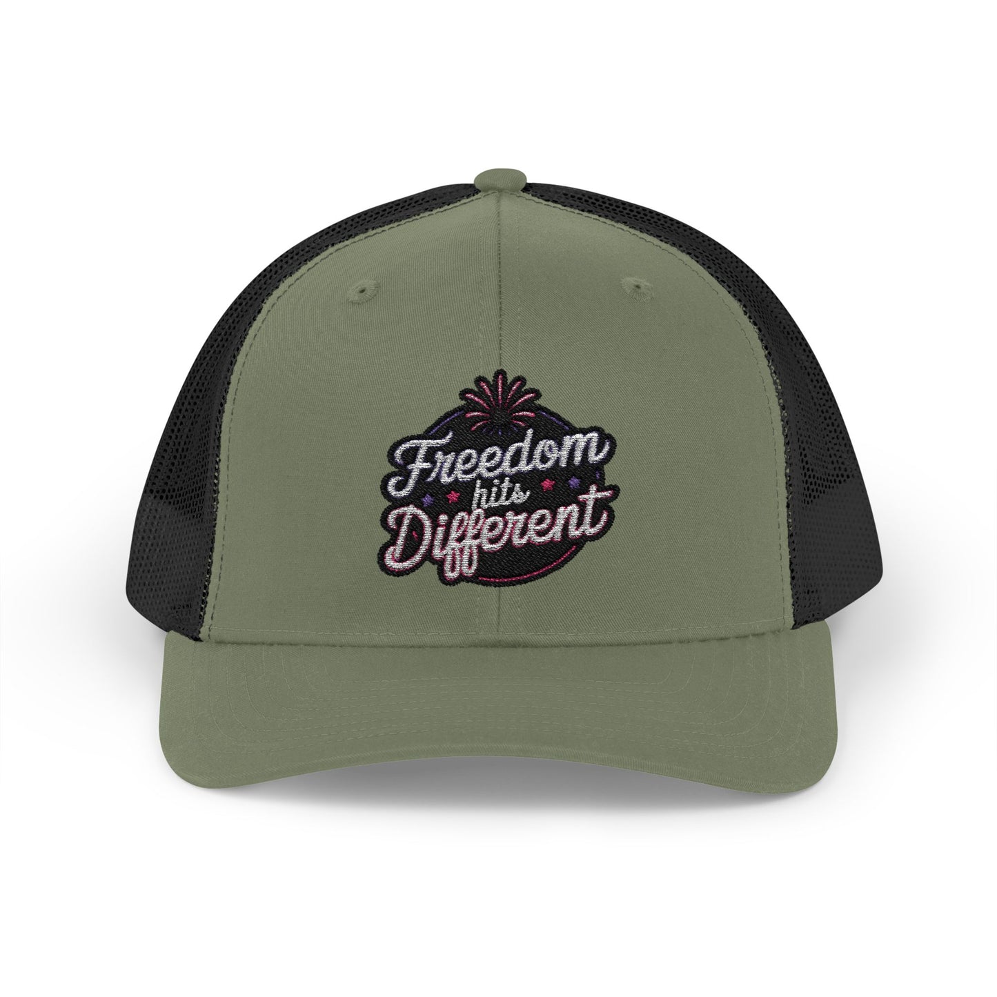 Freedom Hits Different Snapback Trucker Cap - Stylish Sportswear for Summer Activities