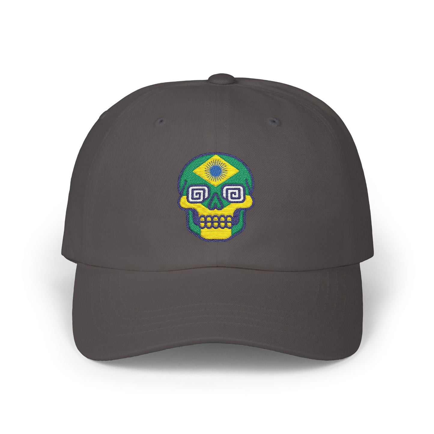 Colorful Skull Classic Dad Cap - Trendy Summer Hat for Music Festivals, Beach Days, Casual Outings, Unique Gift for Him, Adjustable Snapback