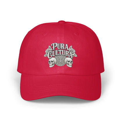 Pura Cultura Skull and Roses Design Red Hat product