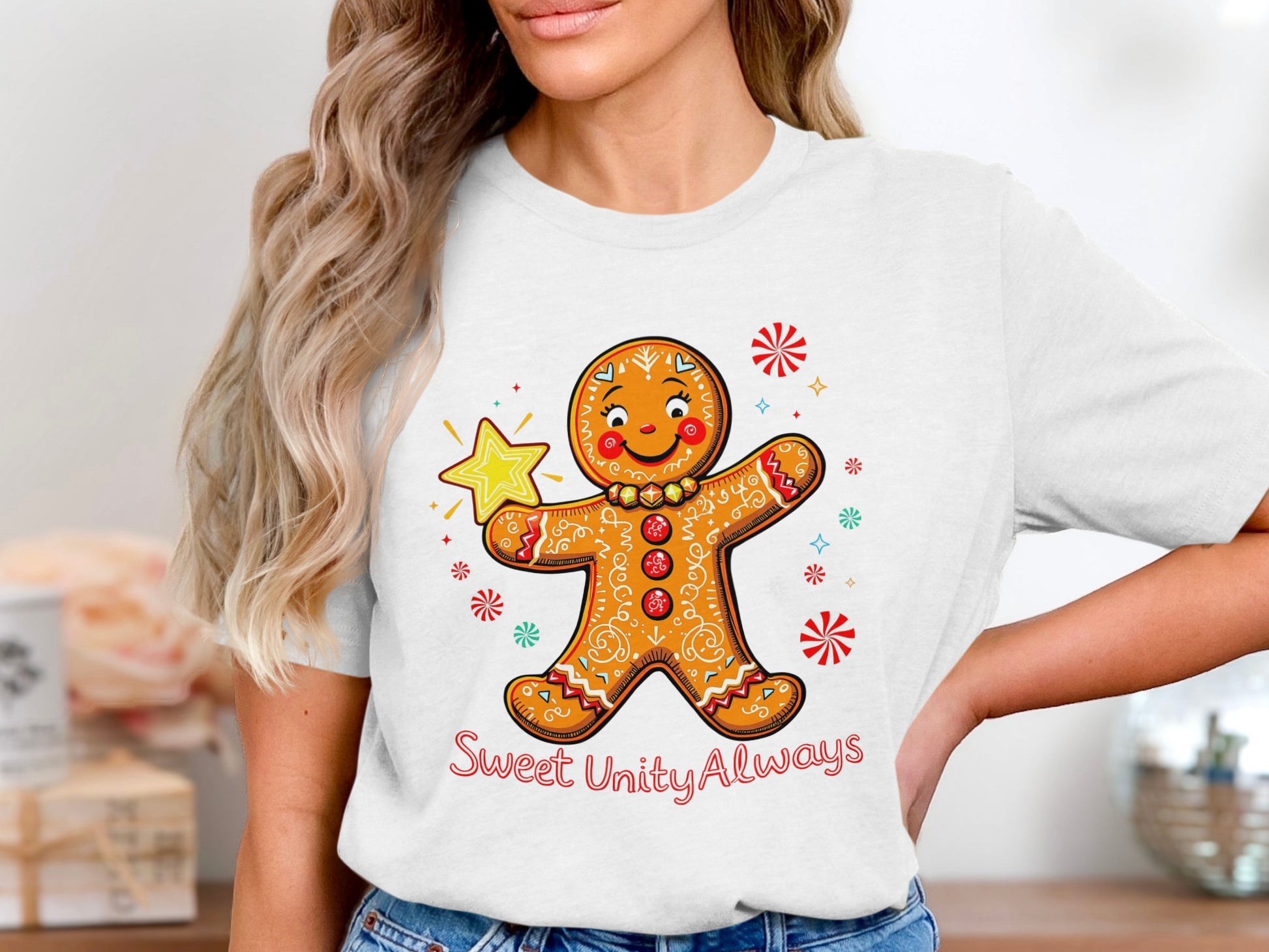 Sweet Unity Always Gingerbread Graphic Tee
