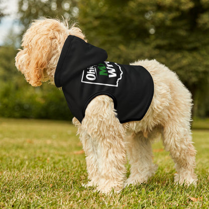 Ohio Against The World Dog Hoodie Outfit Pet Clothing