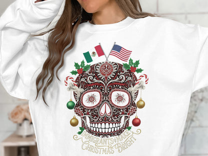 Immigrants Make Christmas Bright sweatshirt