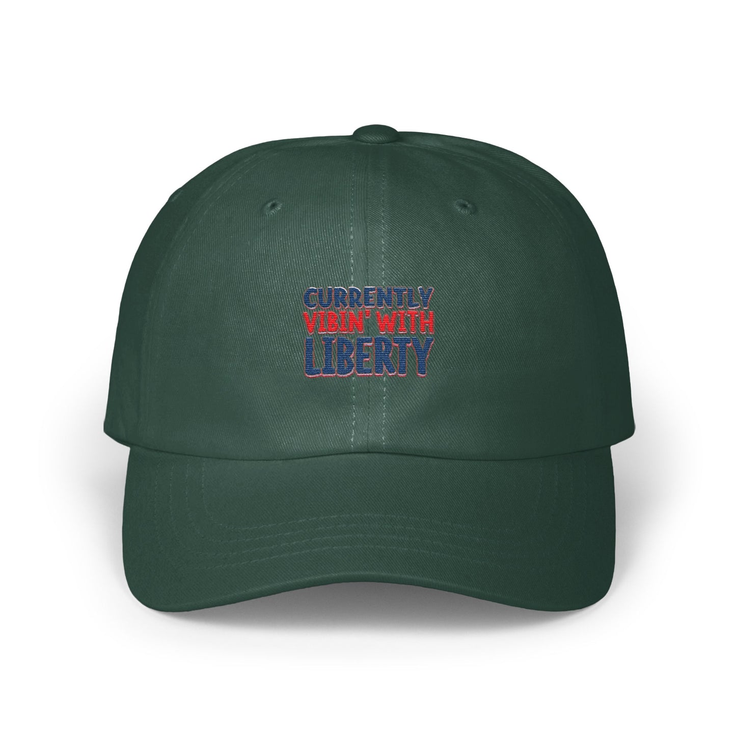 Currently Vibin' With Liberty Embroidered Hat product