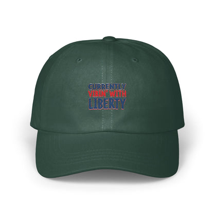 Currently Vibin' With Liberty Embroidered Hat product
