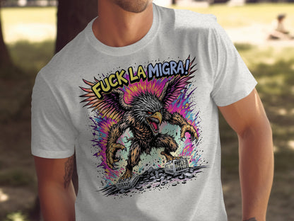 Fuck La Migra Graphic Tee Men's Clothing Product Type