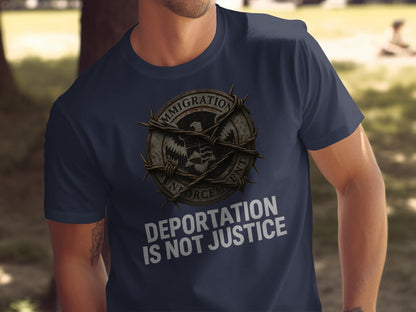 Deportation Is Not Justice Graphic T-shirt