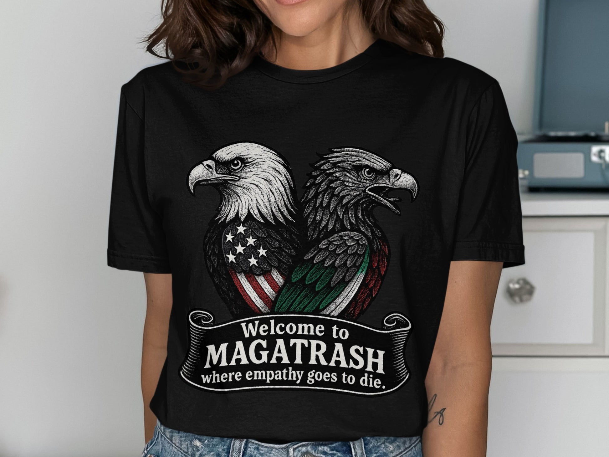 Welcome to Magatrash where empathy goes to die product type