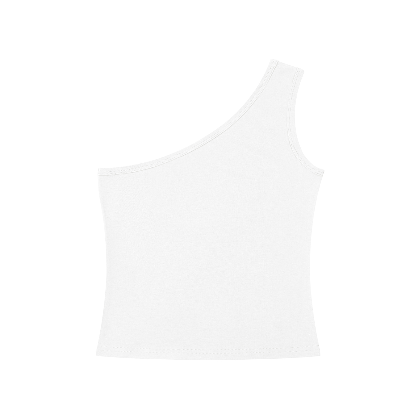 Fuck Ice Tee Women's One-Shoulder Crop T-Shirt