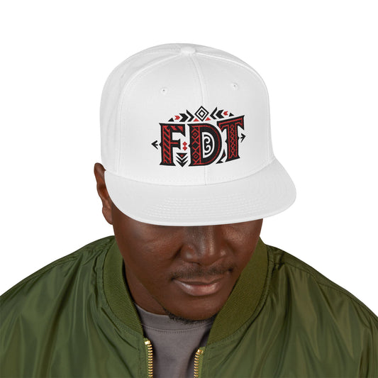 FDT Chinga Tu MAGA Embroidered Snapback Cap, Stylish Adjustable Hat, Gift for Dads, Streetwear Accessory, Trendy Headwear for All Occasions