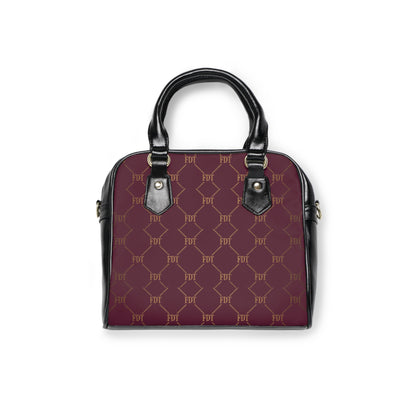 FDT Subtle Monogram Shoulder Handbag Anti Trump Designer Patterned Tote for Everyday Chic