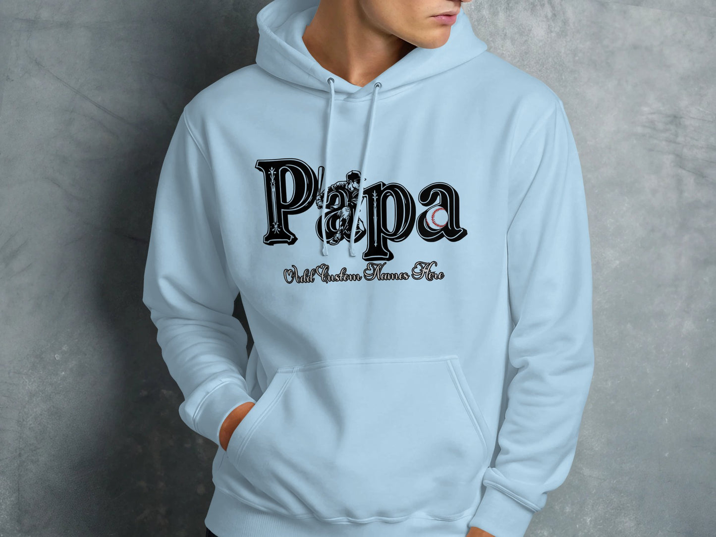 Papa Unique Hoodie Classic Comfortable Fashion product type