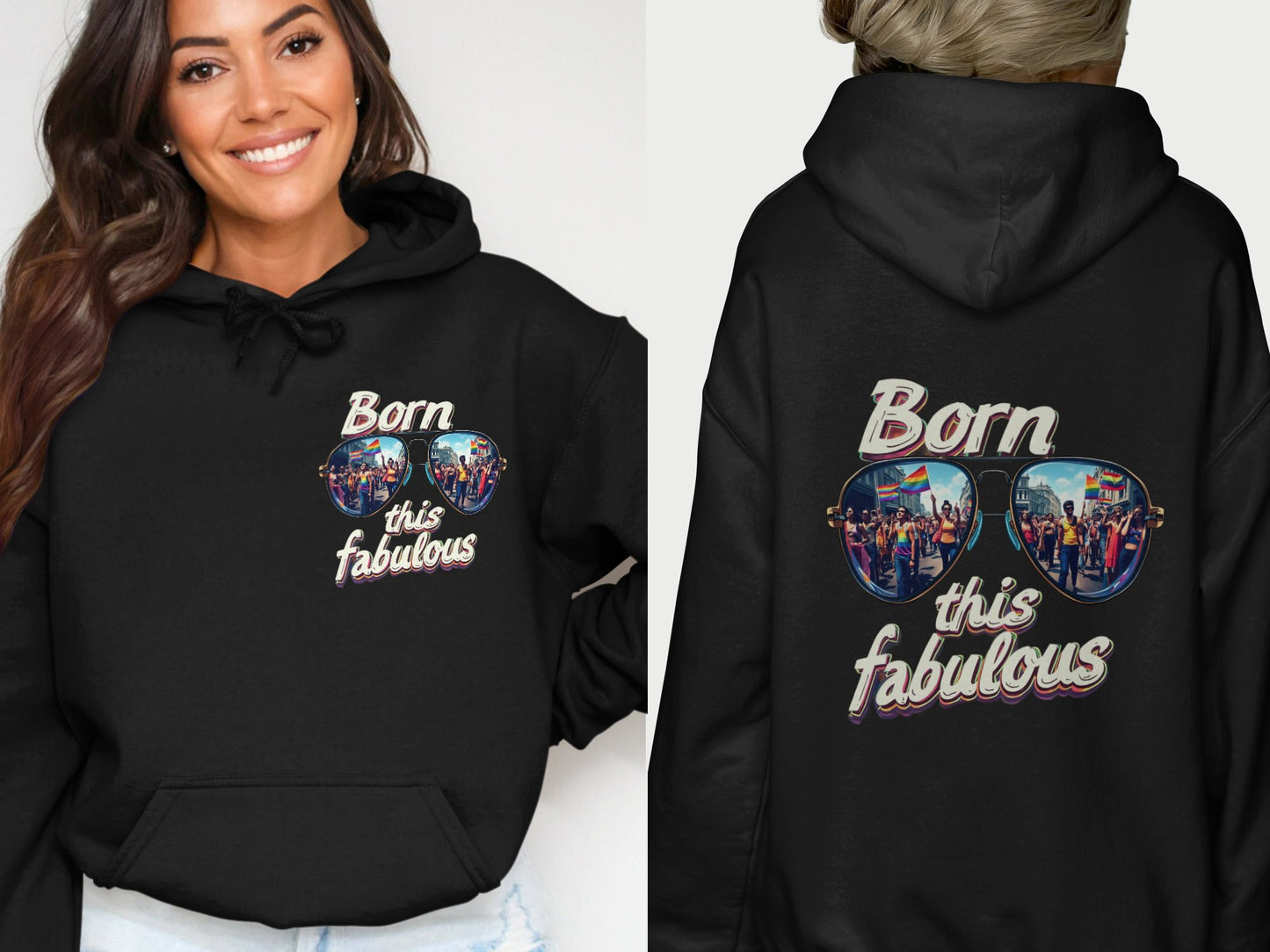 Born This Fabulous Graphic Hoodie product