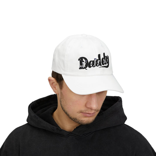 Trendy Daddy Cap - Stylish White Hat for Fathers