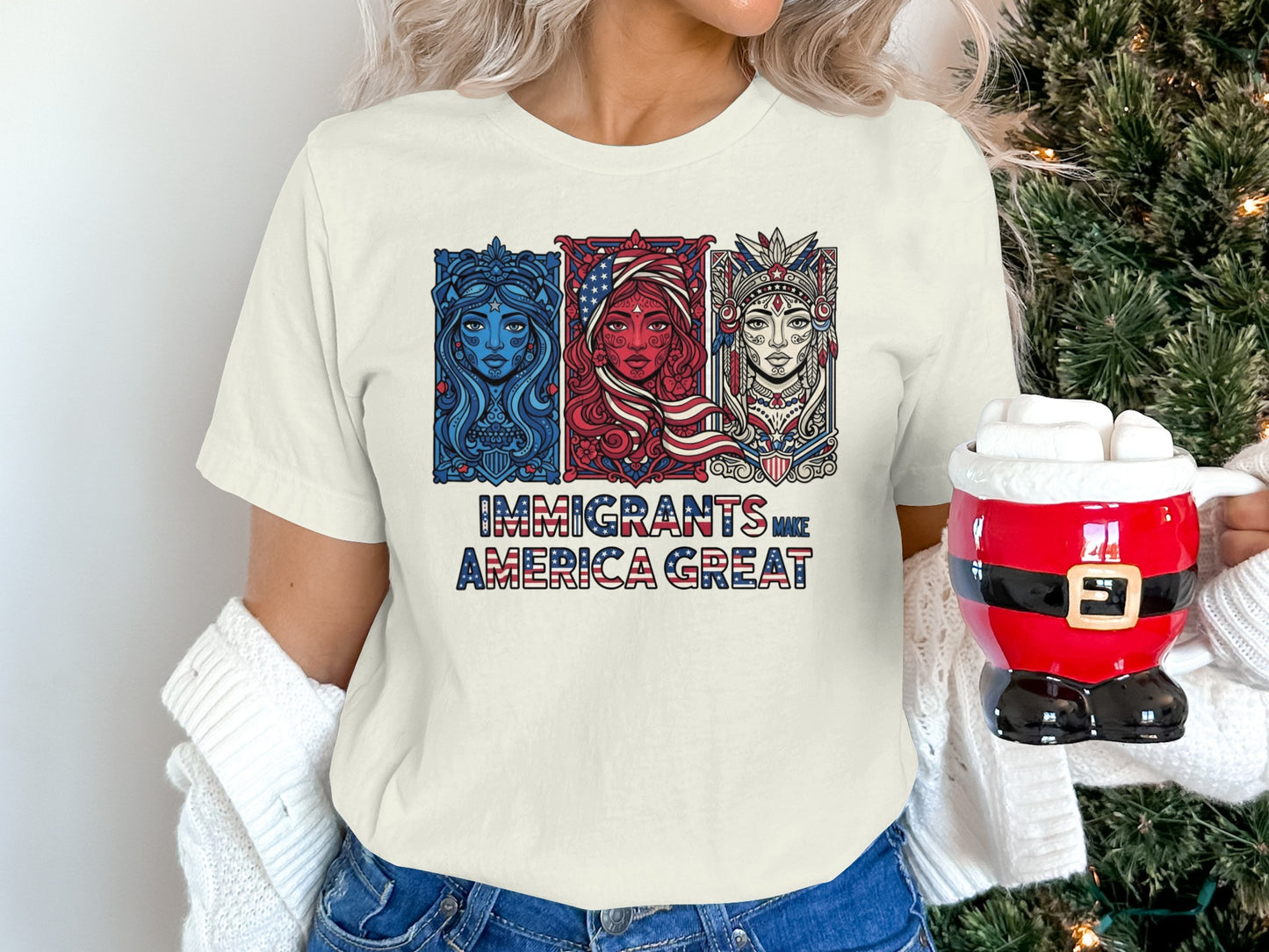 Immigrants Make America Great T-Shirt