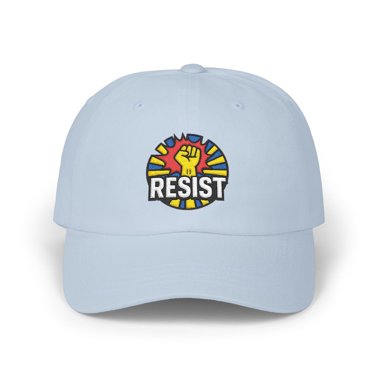 Anti Trump Hat Embroidered Resist Hat Cap, Classic Dad Hat, Unisex Cap for Activists, Casual Wear, Gift for Fathers Day