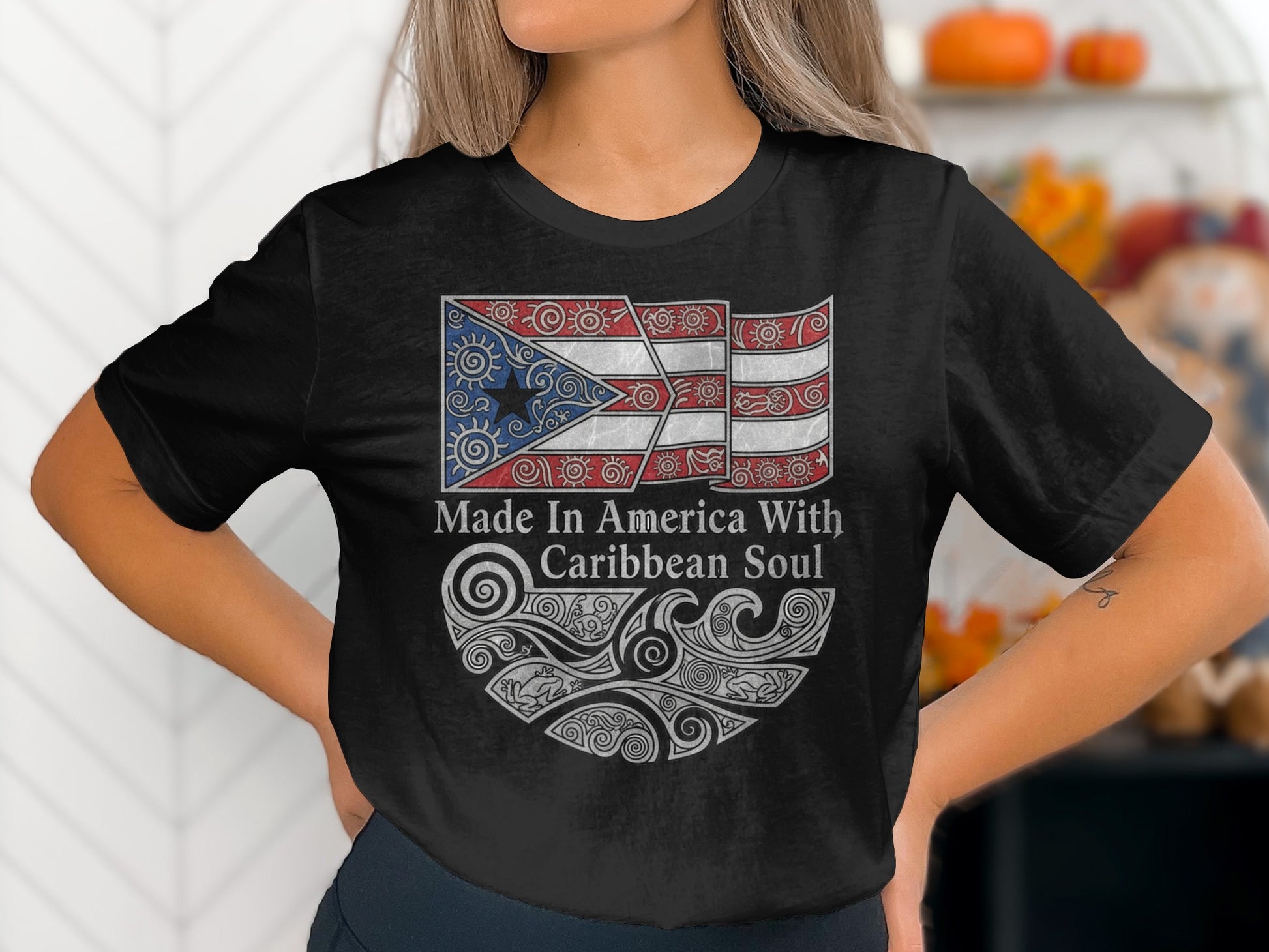 Made In America With Caribbean Soul T-Shirt