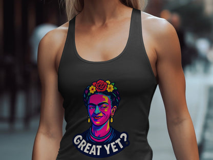Vibrant Frida Kahlo Great Yet Graphic Tank Top product type