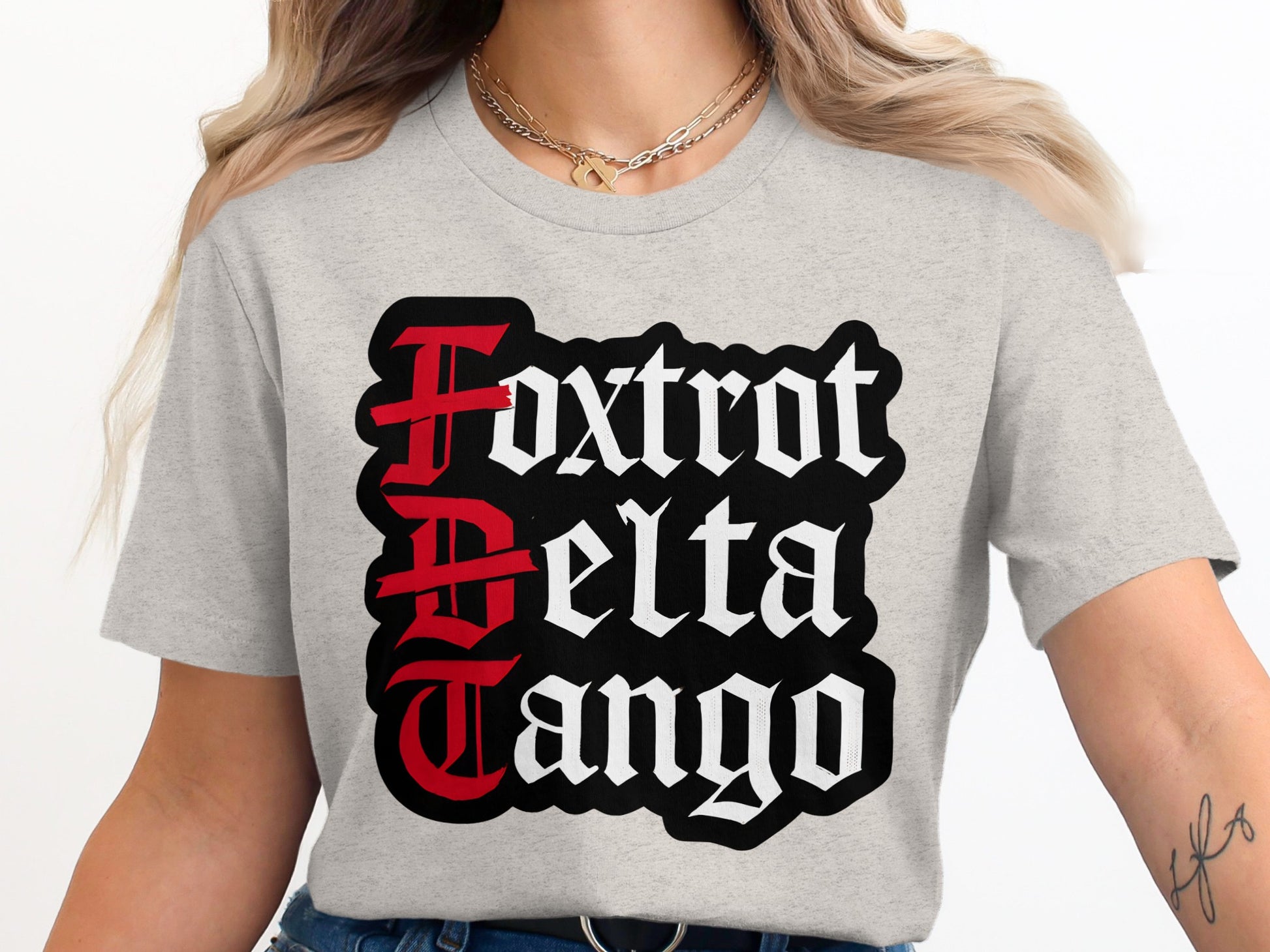Foxtrot Delta Tango Graphic Tee Shirt Casual product