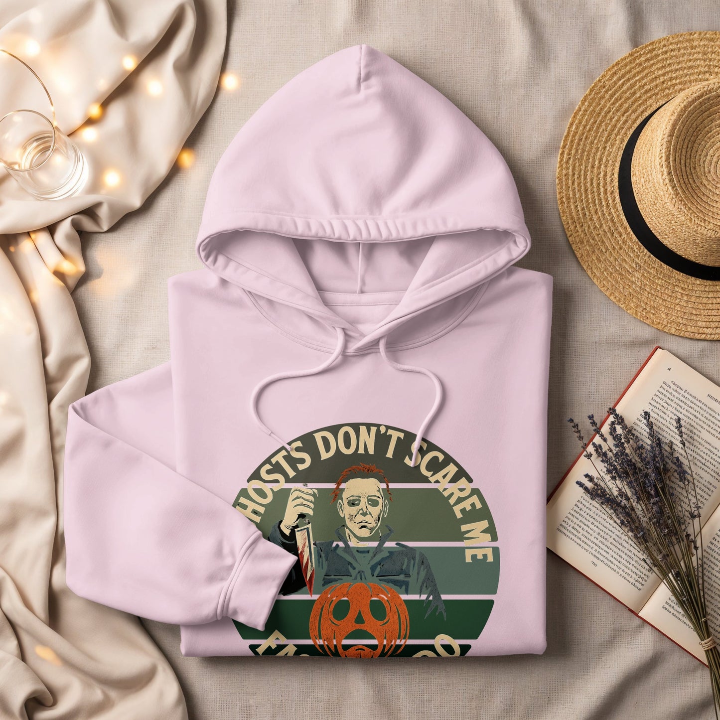 Ghosts Don't Scare Me Halloween Hoodie product type