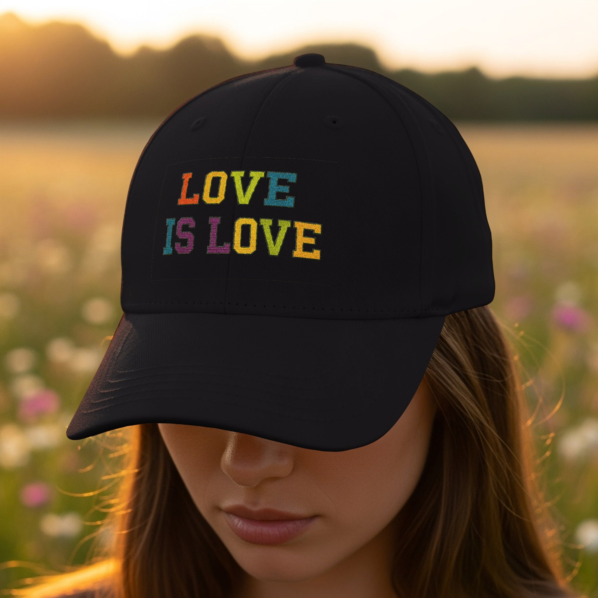 Love Is Love Inspired Black Cap Product
