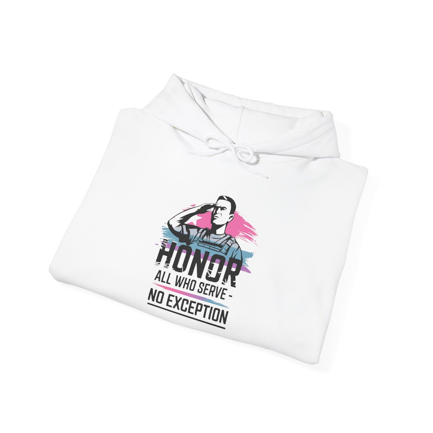 Pride hoodie Honor All Who Serve Hoodie - Unisex Heavy Blend™ Sweatshirt