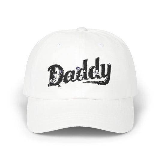 Trendy Daddy Cap - Stylish White Hat for Fathers