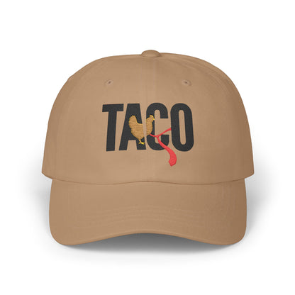Trump Taco Dad Cap | Funny Hat, Trump Always Chickens Out Hat, Casual Summer Accessory, Perfect for BBQs, Father's Day Gift